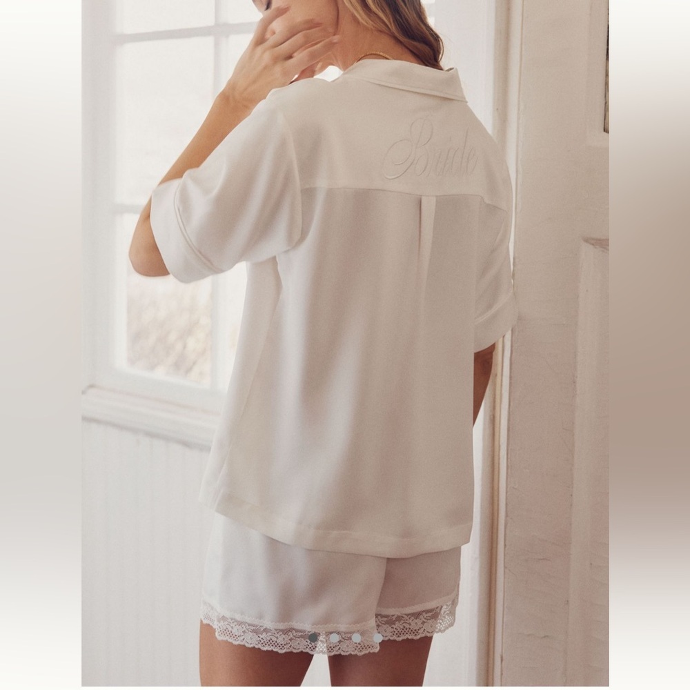 Flora Nikrooz White Bride Sleep Set